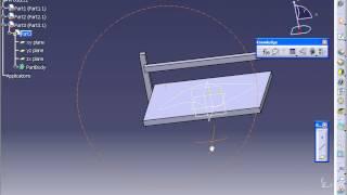 CATIA V5/ DIGITAL MOCKUP/ DMU KINEMATICS/ Point curve joint/ Part - 1