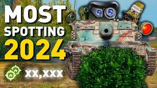 MOST SPOTTING in 2024 in World of Tanks!!!