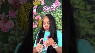 Closure Wig Install Part 1  #amazon #transformation #wiginstall #wigs #shorts #howto #viralvideo