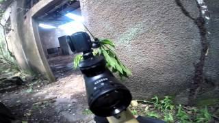 dyNoroX jogando Airsoft - Teste de Scope Cam