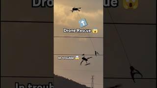DJI Drone Rescuing Another Drone  #dji #shorts #shortsfeed #viralshorts #youtubeshorts #foryou