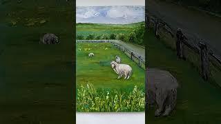 Винтаж фармхаус декор для дачи  #art #искусство #дача #декор #cottagecore  #painting #творчество