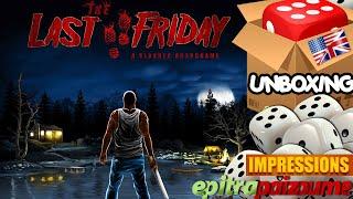 The Last Friday - Unboxing & Impressions (EN) by Epitrapaizoume