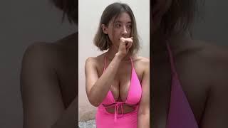 PINK Bikini  | KatiaBang | Twitch Live Shorts