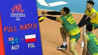 Australia  Poland - Full Match | Men’s Volleyball Nations League 2019