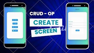 Create Screen UI || Flutter || Node JS || App Development series || Studyheart