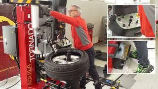 MONDOLFO FERRO - AQUILA TORNADO RFT tire - WDK procedure - HOW TO USE