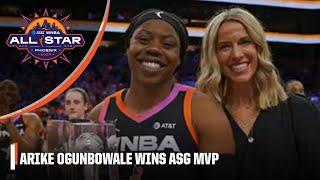 Arike Ogunbowale feels blessed to win All-Star Game MVP  | 2024 WNBA All-Star Game