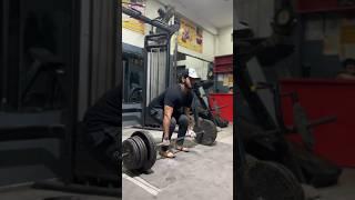 First time without straps 220kg deadlift #motivation #palstine #gymbro #viralvideo #workoutcomplete