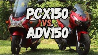 Honda PCX150 vs. ADV150: In-Depth Comparison of Two Top Scooters!