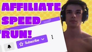 HOW I GOT TWITCH AFFILIATE / SUB BUTTON IN 7 DAYS (ON A NEW TWITCH ACCOUNT)