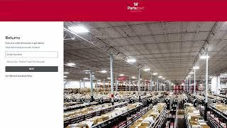 Online Returns at Parts Town