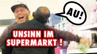 LEUTE IM SUPERMARKT PRANKEN !!!