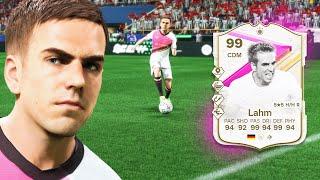 99 FUTTIES ICON LAHM SBC PLAYER REVIEW | EA FC 24 ULTIMATE TEAM