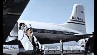 United Douglas DC-6 Promo Film - 1950