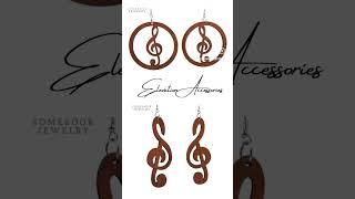 Unique Finds #earrings#woodenearrings#queen#artbeauty#style#fashion#viral#trending