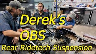 Derek Bieri's OBS rear suspension upgrade!! Ridetech Wishbone Coilover install