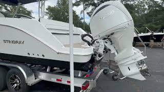 2025 Stingray 269 DC dual console twin engine Walkthrough Video