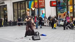 Juggling with fire in London