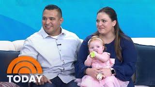 Baby left in safe haven box adopted by firefighter who found her