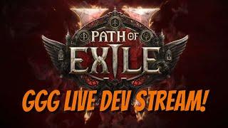 Path of Exile 2 - GGG Dev Stream! All the Details!