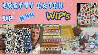 Crafty Catch Up Ep.44 | Progress on my Crochet WIP's | Plus a new Crochet Society Project  #crochet