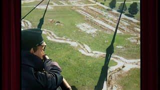 WWI Aftermath: HD Colorized Flight Over the Western Front (1919 History Doc)