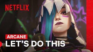 Jinx Brings a Party to the Battle | Arcane | Netflix Philippines