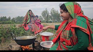 আয়াত এখন তারার মত রাগ করা শিখে গেছে | Village life with Shampa | Doyel Agro