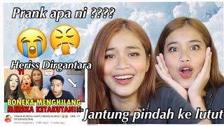 REACT TO HERRIS DIRGANTARA PRANK OME TV