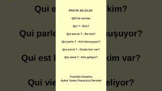 FRANSIZCA ÖĞREN #fransızca #fransızcaöğrenmek #yabancıdil #onlinefrench