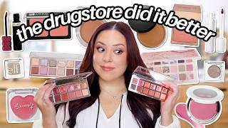 Honestly…these drugstore makeup dupes are BETTER than high end 🫢