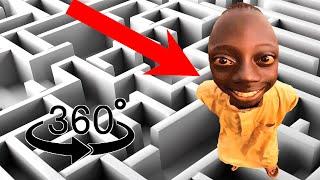 Tenge Tenge - Running in the maze!  But it's 360 degree video (Tenge Tenge Dance)