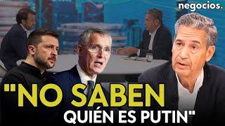 "Zelensky y la OTAN no saben quién es Putin, no dudará en usar sus bombas nucleares". De Castro