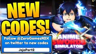 *NEW* ALL WORKING CODES FOR Anime Swords Simulator IN JUNE 2023! ROBLOX Anime Swords Simulator CODES