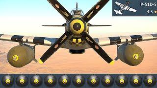 How to KILL enemies with ELEGANCEMUSTANG P-51D-5 - War Thunder 