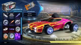 Rocket League Accelerator Case Showcase