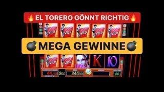 El Torero auf 2 Euro Freispiele WILDS ohne Ende  Casino Spielhalle Merkur Magie Spielothek Automat