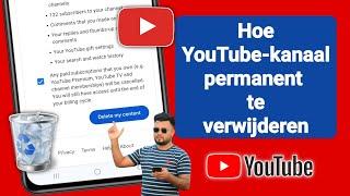 Hoe YouTube-kanaal permanent te verwijderen (update 2024) | Verwijder YouTube-kanaal