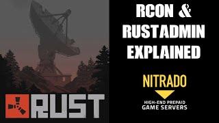 Beginners Guide What Is & Why Do You Need Rcon & RustAdmin? Rust Nitrado PC Server Plugins & Mods