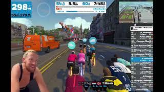 CAT B Zwift Race: A TOUGH ONE!