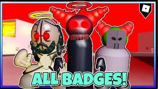 HOW TO GET ALL 5 BADGES in MADNESS COMBAT RP | ROBLOX