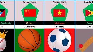 The Most Popular Sports In Each Country