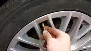 HOW TO RESET RETRAIN YOUR TPMS SYSTEM ON ANY FORD WITH PUSH BUTTON START USING PEN OR PENCIL