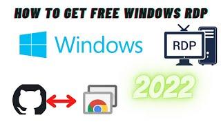 How to make Free Windows RDP Using GitHub Workflow and Chrome Remote Desktop 2022 - NT