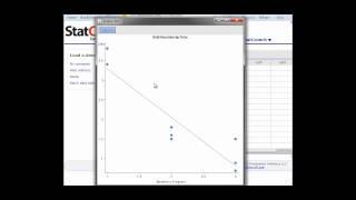 Making a Scatterplot and Calculating the r Value in StatCrunch