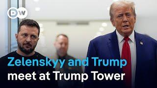 Zelenskyy meets Trump seeking bipartisan support | DW News