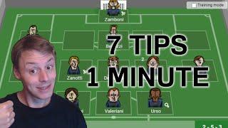 OLD Seven hattrick tips in one minute! Do you know them all?