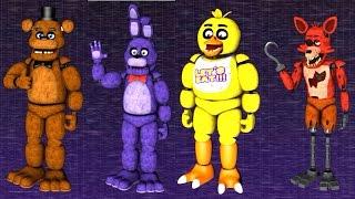 ANIMATRONICS + EXTRAS!! Five Nights Before Freddy's