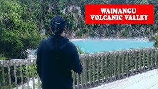 Токсичная красота Waimangu Volcanic Valley. Новая Зеландия.